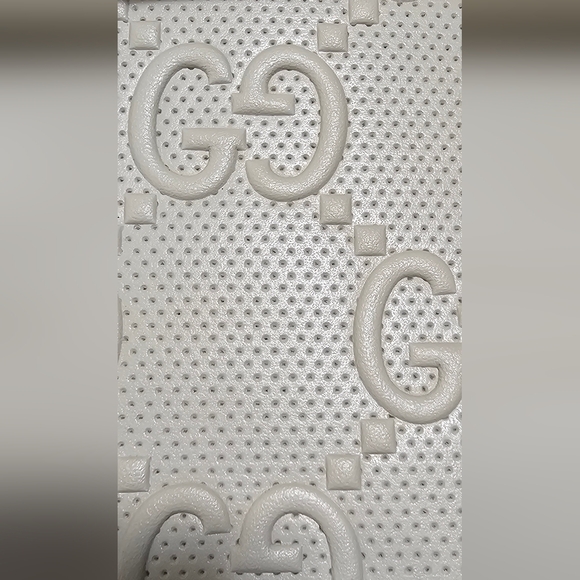 GUCCI Like new Flap Crossbody Bag GG Embossed Perforated Leather Mini - Picture 8 of 16